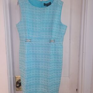 Blue Sleeveless Dress